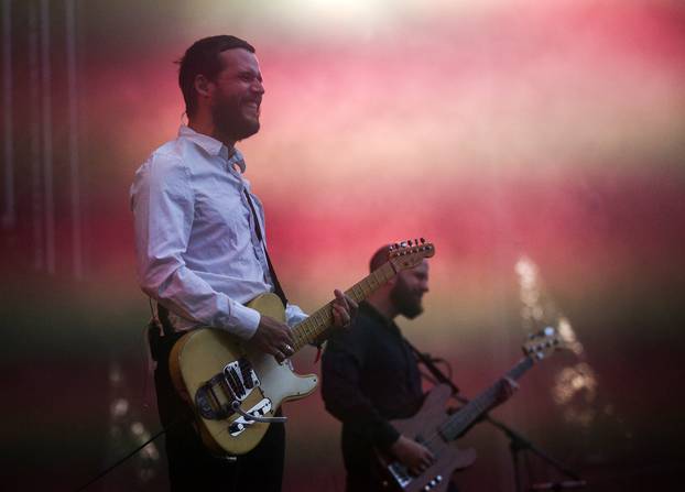 Zagreb Nastup White Lies na INmusic festivalu na Jarunu