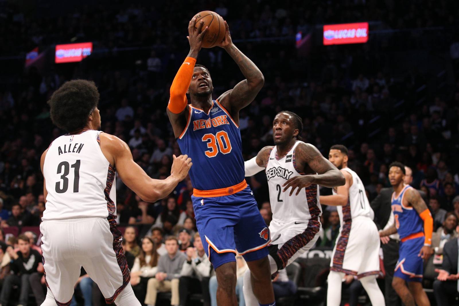 NBA: New York Knicks at Brooklyn Nets