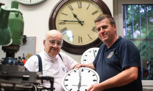 FOTO Obitelj Lebarovi&cacute; &ccaron;uva urarski zanat: 'Dok grad &zcaron;uri, mi brinemo da satovi ne grije&scaron;e'