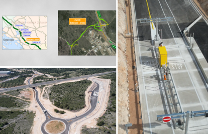 VIDEO Otvorili su novi izlaz s A1 kod Šibenika: Projekt od sedam mil. eura novi je prilaz gradu