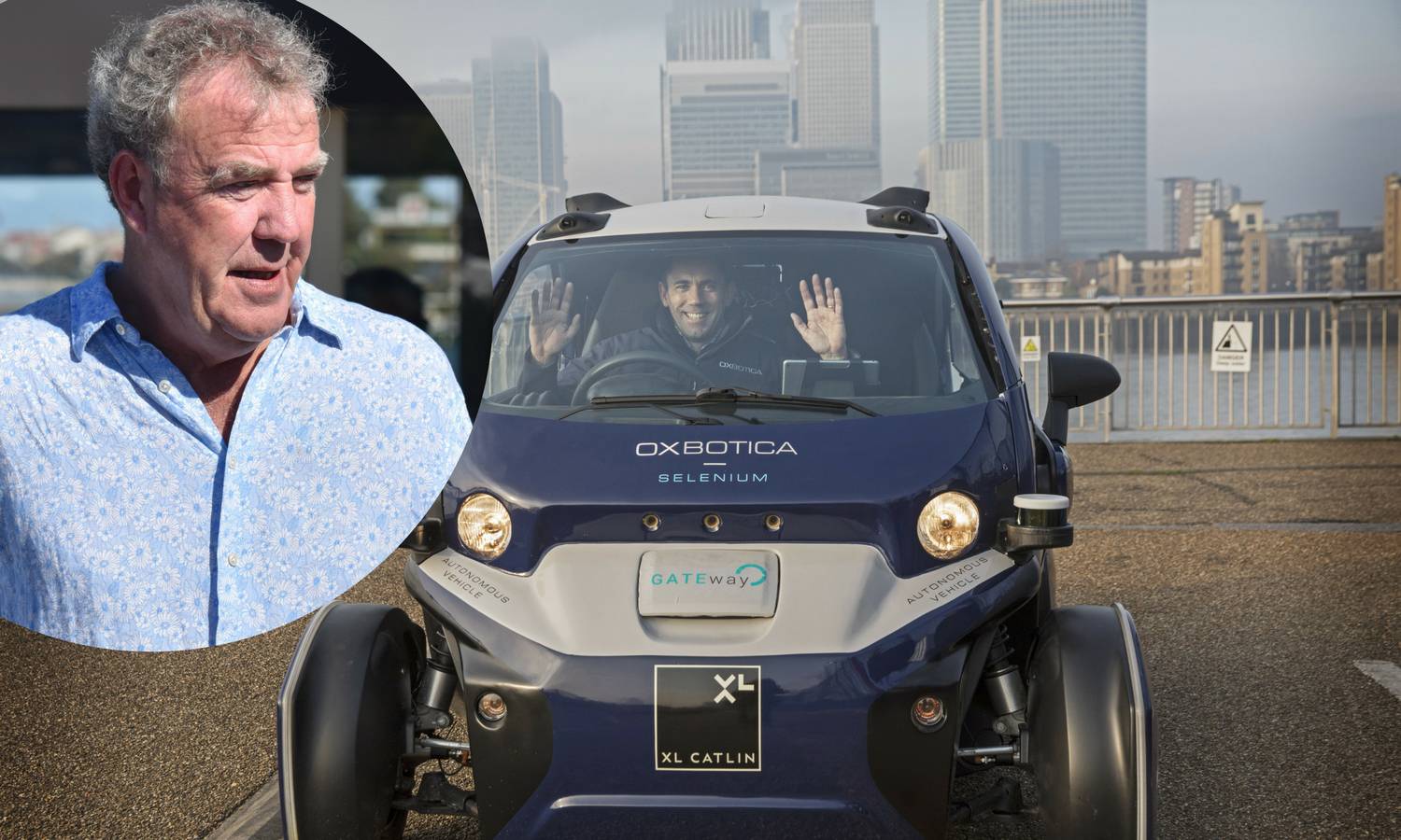 Clarkson im ne vjeruje: Skoro me ubio automobil bez vozača