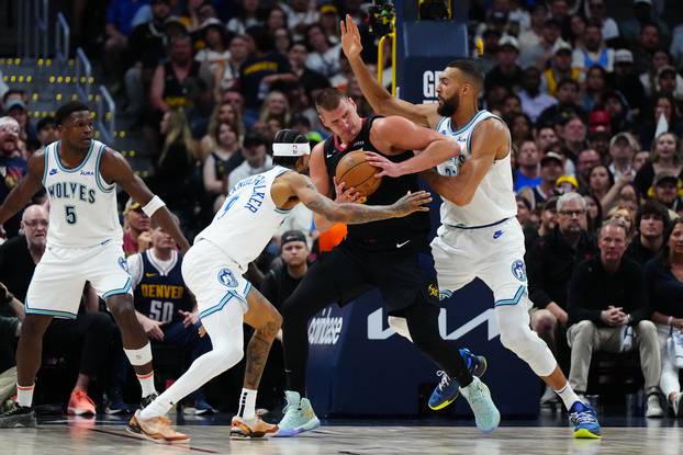 NBA: Playoffs-Minnesota Timberwolves at Denver Nuggets