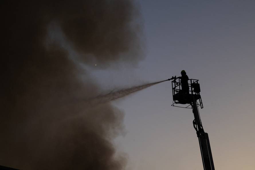 Fire at Athens Badminton Theater