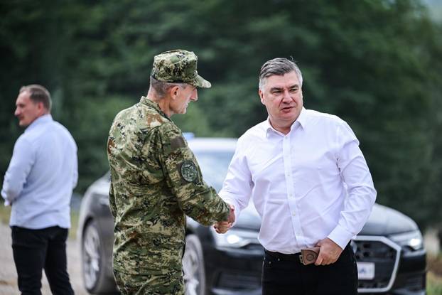 Slunj: Uzvanici na međunarodnoj vojnoj vježbi "Borbena moć 26"
