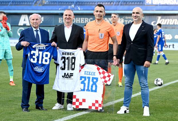 Zagreb: Atmosfera na stadionu prije po&ccaron;etka utakmice Dinamo - Gorica 