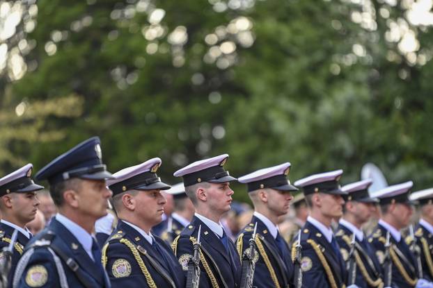 Zagreb: Svečani prijem povodom Dana policije u Predsjedničkim dvorima