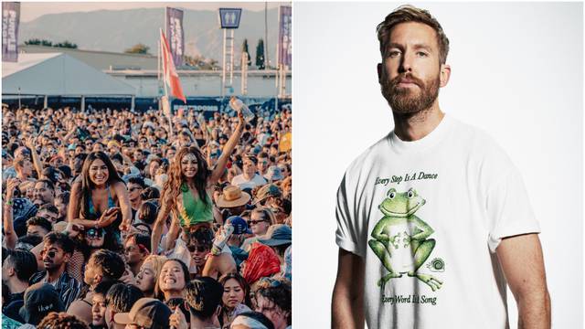 Calvin Harris nastupa na Žnjanu tijekom Hard Summer festivala