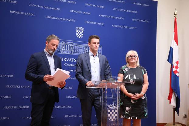 Zagreb: Konferencija za medije Kluba zastupnika Mosta nezavisnih lista o zdravstvu