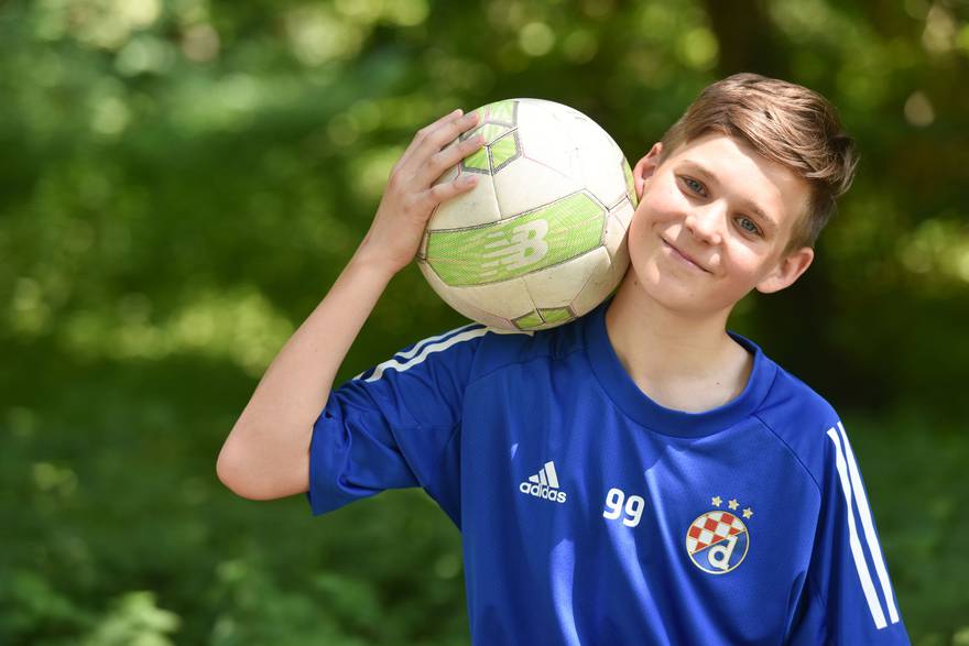 Timura (13) je rat potjerao iz rodnog Kijeva, sad u Zagrebu trenira u Dinamovoj akademiji