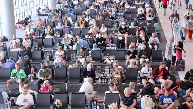 Sve veći broj putnika može se vidjeti u zračnoj luci Split na dan kad počinje Ultra Europe Music Festival