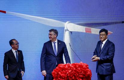 Ulaganje od 200 milijuna eura: Kinezi izgradili vjetroelektranu Senj, Plenković ju pustio u rad