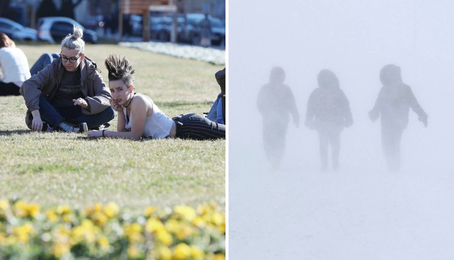 U četvrtak izmjerili čak 24 °C, a u ponedjeljak stiže - snijeg?!