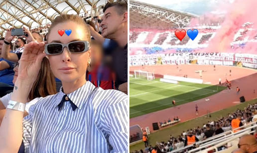 Elegantna Iris bodri svog Livaju na Poljudu: Bogami, nadmašili