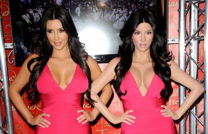 Kim Kardashian zadovoljna je svojom dvojnicom