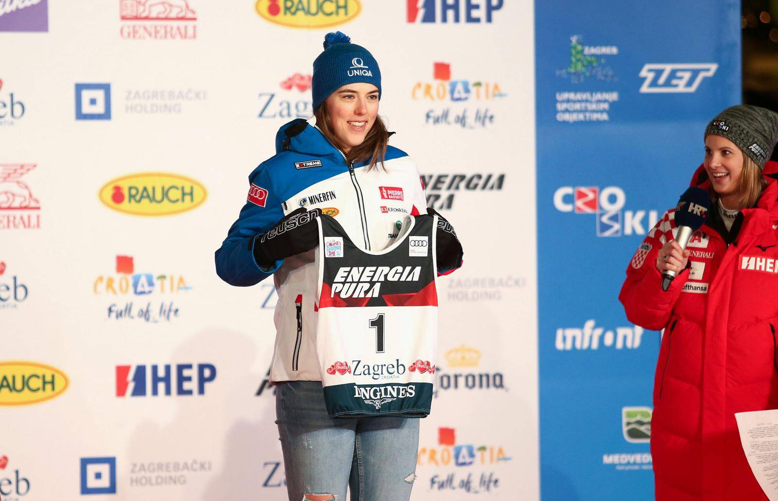 Zagreb: Na Tomislavcu održano izvlačenje startnih brojeva ženske utrke