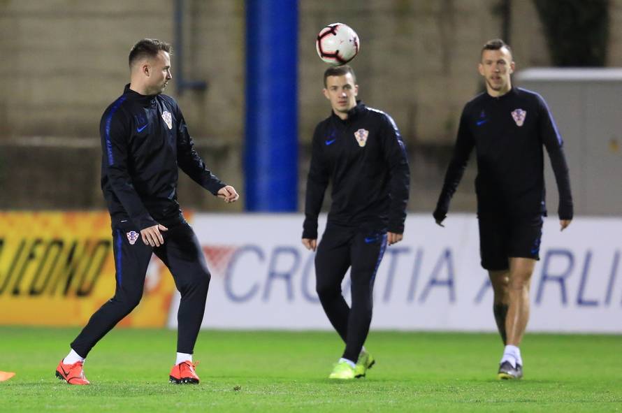 Zagreb: Hrvatska nogometna reprezentacija odradila trening