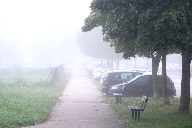 Zagreb: U istočnom dijelu grada gusta magla