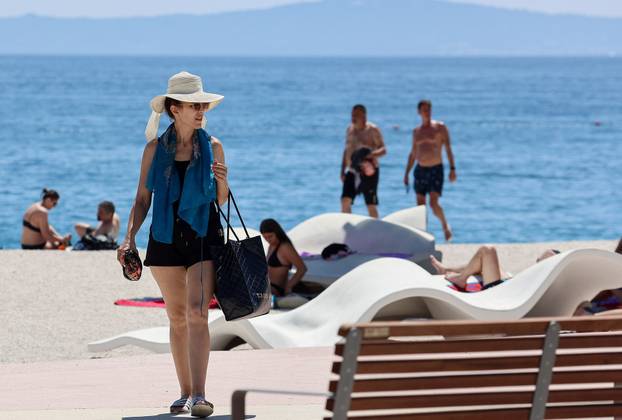 Split: Započelo je ljeto visokih temperatura