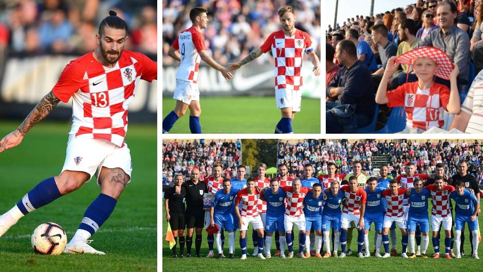 Pivo, ćevapi i golijada! Vatreni u Bjelovaru ko na Wembleyju...