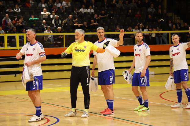 Split: Dobrotvorna utakmica veterani Hajduka i Dinama