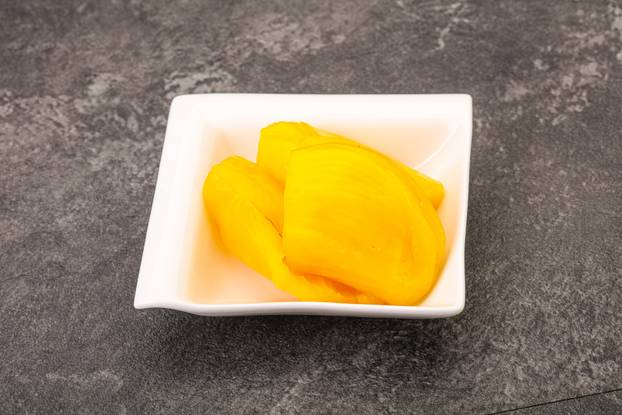 Canned Jackgruit in the bowl