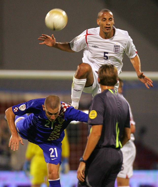 ARHIVA - 2006. Zagreb: Vatreni i "maksimirska krtica" srušili su Englesku 