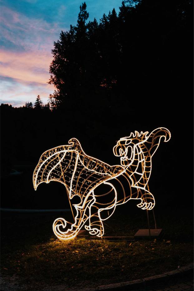 FOTO Kakvi prizori! Dvorac Trakošćan će uskoro sjajiti u čaroliji svjetlosnih instalacija