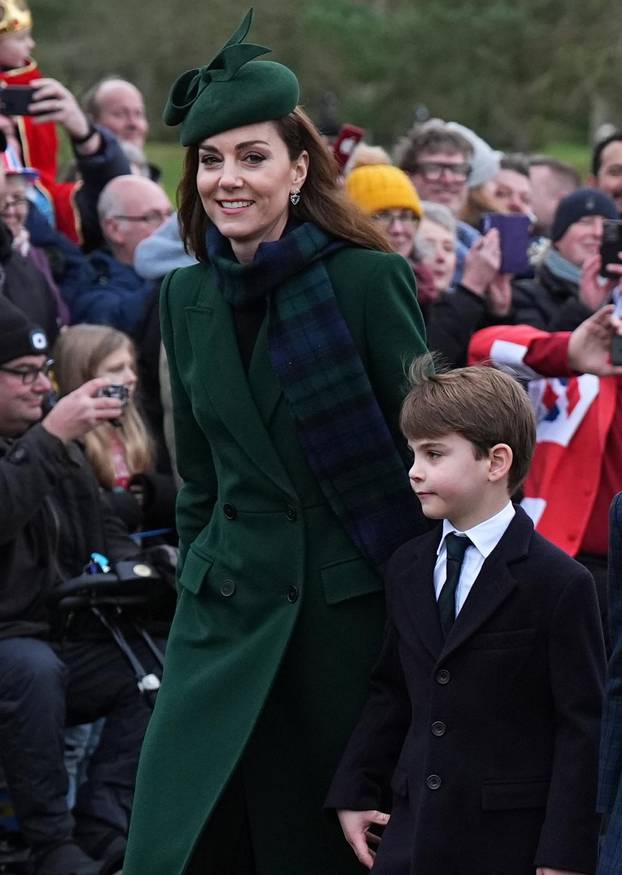 Royals attends Christmas Day Church service