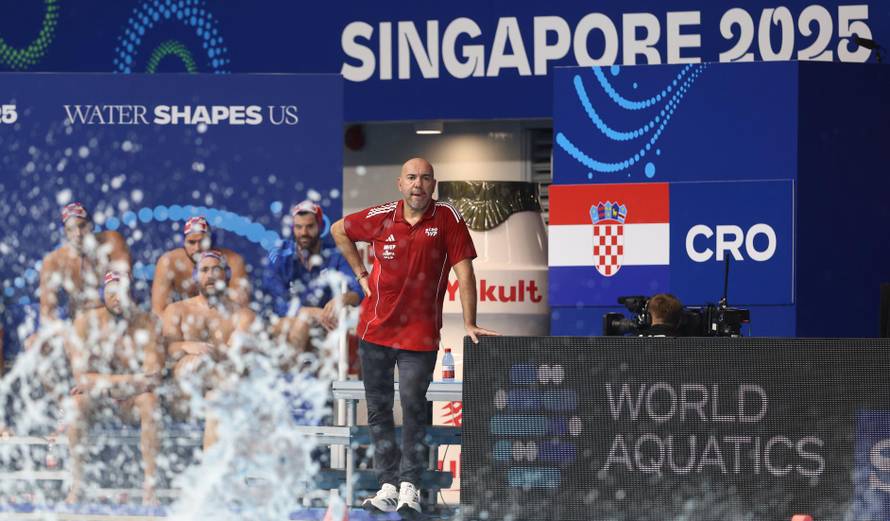 Singapur: Svjetsko vaterpolsko prvenstvo: Hrvatska - SAD