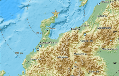 Potres jačine 6,3 pogodio Japan