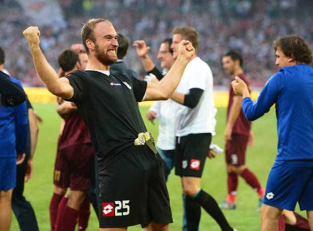 Stuttgart: Slavlje igra?a Rijeke nakon ulaska u Europsku ligu