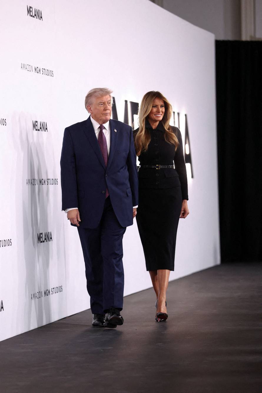 Premiere of "Melania" at the Kennedy Center for the Performing Arts, in Washington