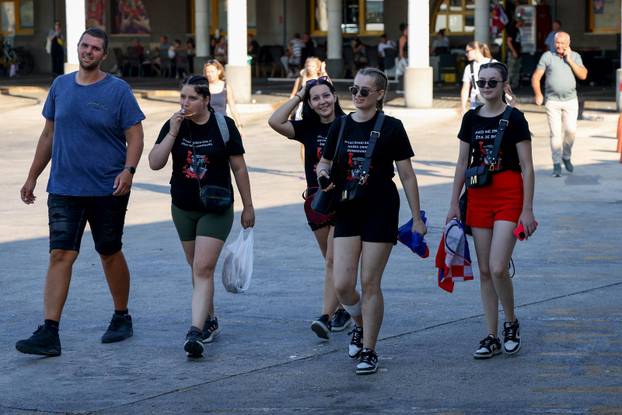 Zadar: Polazak na Thompsonov koncert