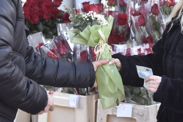 Šibenik: Kupovina cvijeća povodom Međunarodnog dana Žena