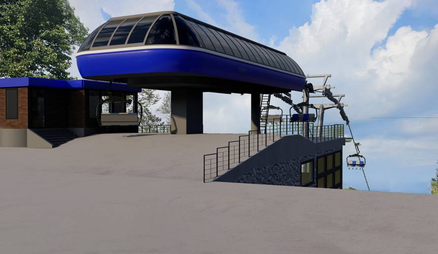 FOTO Ovako će izgledati nova sjedežnica na Sljemenu. Grad Zagreb predao idejni projekt