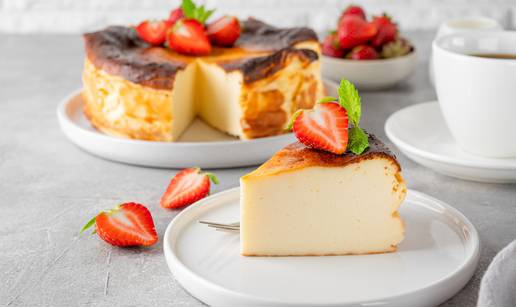 Ukusni Baskijski cheesecake