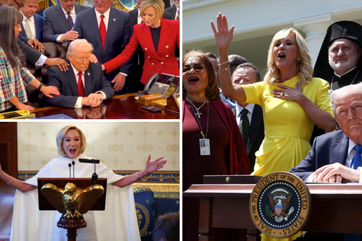 Ajatolah Trump: Poput vjerskih vo&dstrok;a u Iranu, i on predstavlja svoju mo&cacute; kao alat Bo&zcaron;je volje