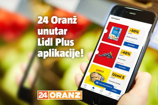 Samo uz LIDL Plus aplikaciju ostvarite ekskluzivan popust na Oranž digitalnu pretplatu!