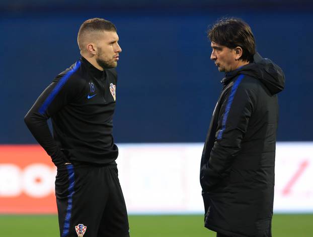 Zagreb: Hrvatska reprezentacija odradila trening