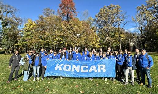 KONČAR u Zaprešiću nastavio niz velikih akcija pošumljavanja dronovima i ručnom sadnjom