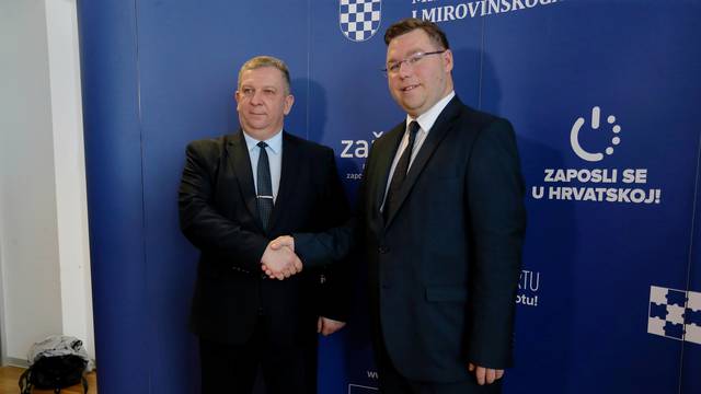 Zagreb: Ministar PaviÄ sastao se s ukrajinskim ministrom socijalne politike Revom