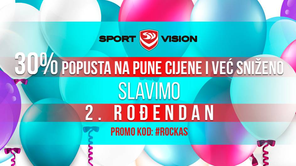 Ovog vikenda iskoristi dodatnih 30 % u Sport Visionu