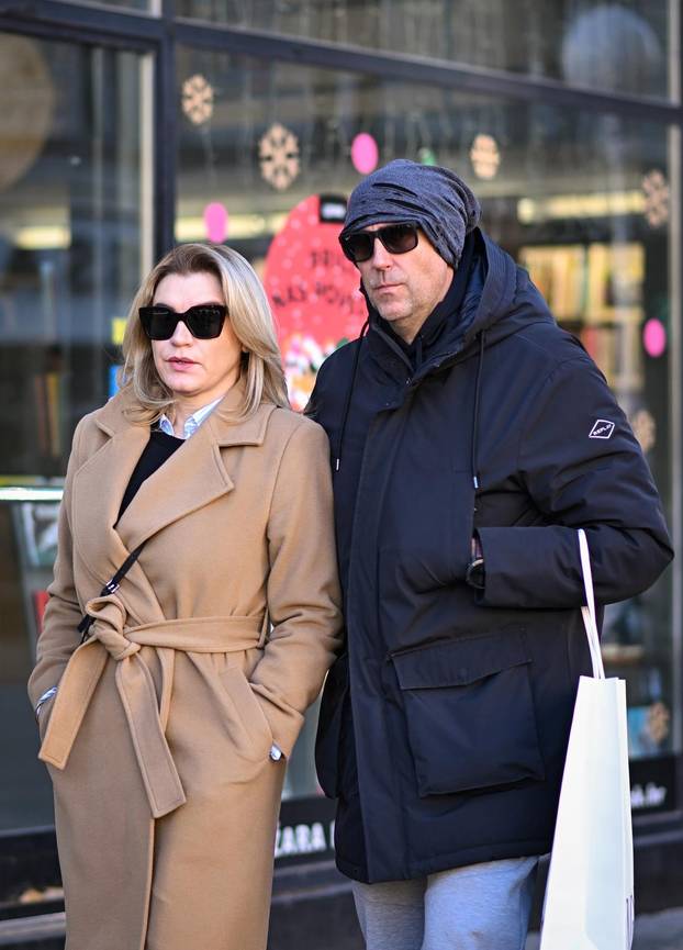 Zagreb: Ministrica Nikolina Brnjac sa suprugom Goranom u šetnji gradom