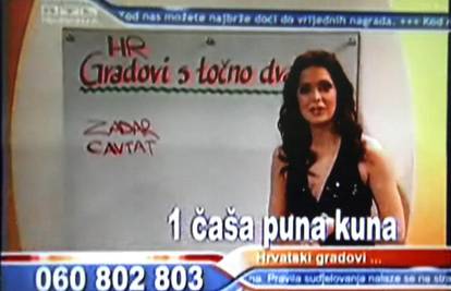 Pogreška u RTL-ovu kvizu: Cavtat je u Crnoj Gori