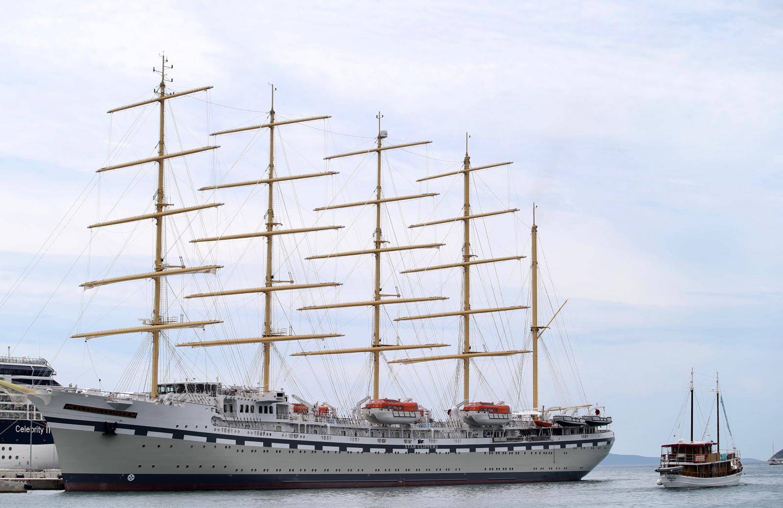 Napravljen u Brodosplitu: Najveći jedrenjak na svijetu u proljeće ide na prvo putovanje