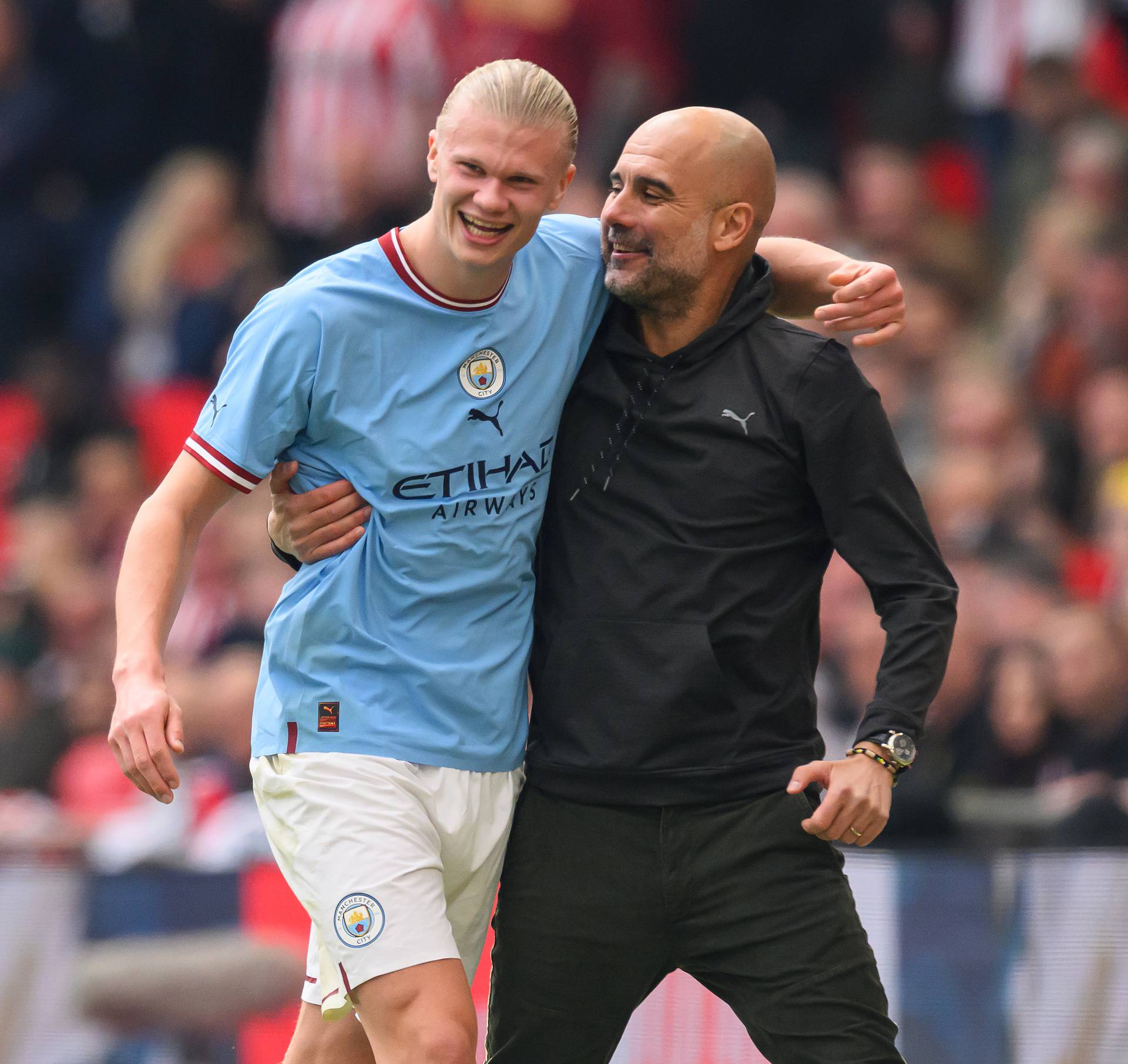 Manchester City v Sheffield United - Emirates FA Cup - Semi Final - Wembley Stadium