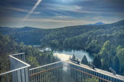 Prošćansko jezero pruža se 'na dlanu' s Tomićevog pogledala