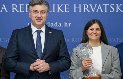 Plenković ugostio Zrinku Ljutić i članove Hrvatskog skijaškog saveza: 'Fascinantan uspjeh!'