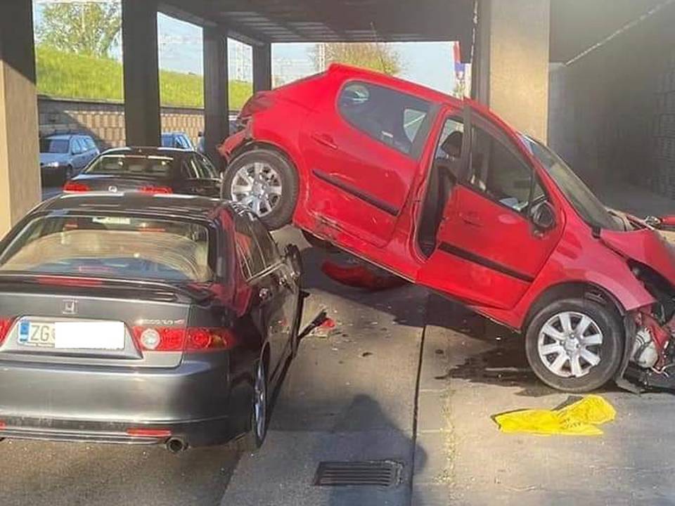 Video: Krš i lom u Zagrebu na Aleji Bologne, jedan ozlijeđen