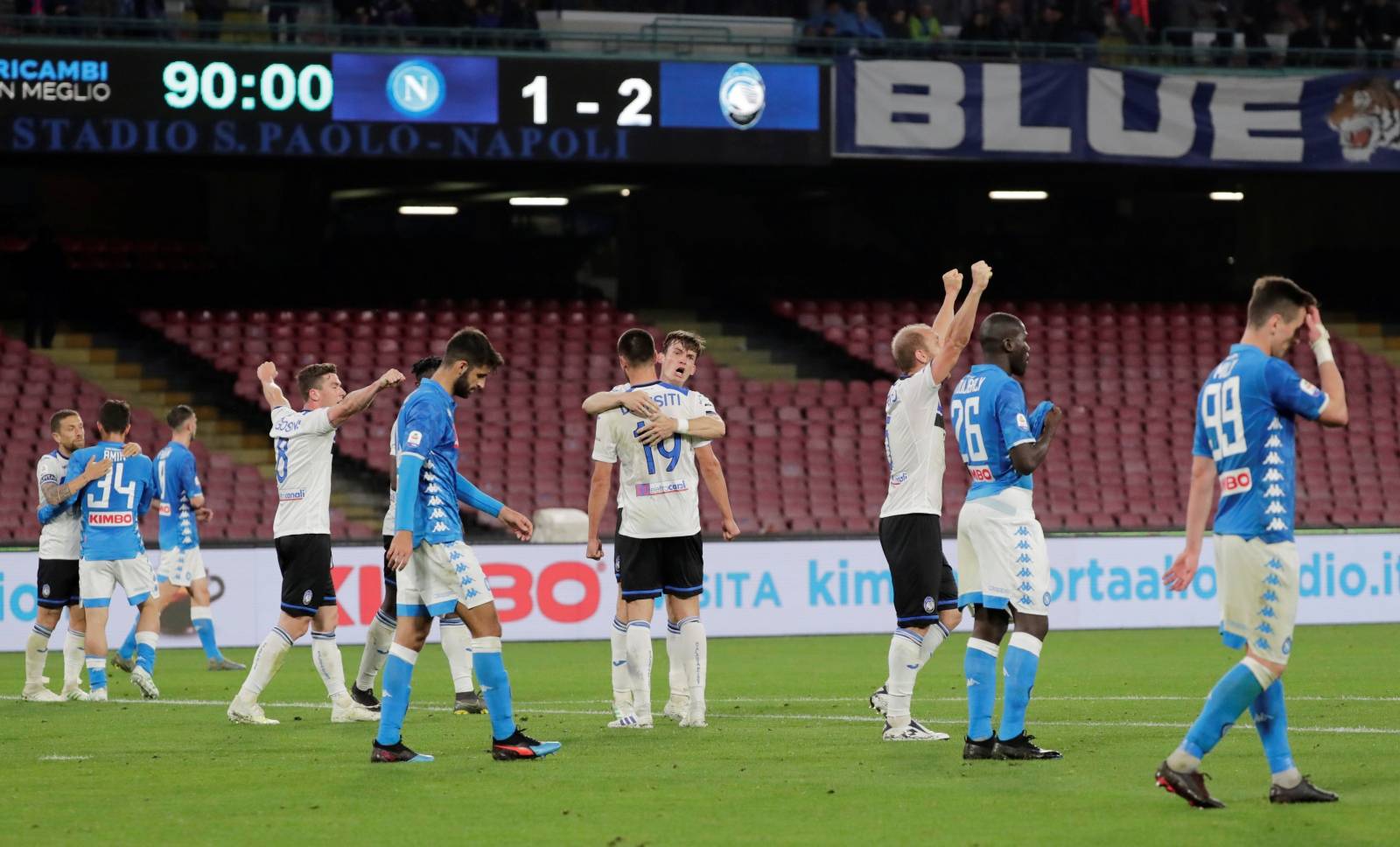 Serie A - Napoli v Atalanta